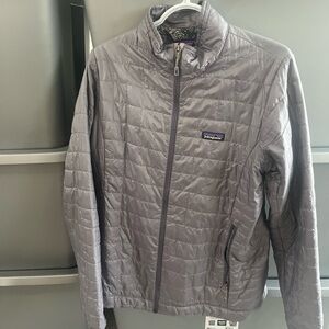 Patagonia Women's Light Purple Jacket Nano Puff Jacket - Size L
